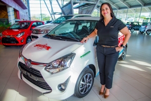 Gana un Toyota Agya cu campaña di fin di aña cu Garage Cordia, Local Store y Nagico