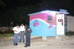 Homber a atraca Lucky Lotto Corner na Ponton