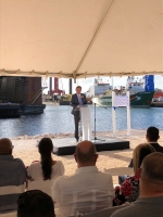 Compania Damen a inaugura dos dok flotante na Corsou