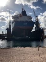 Compania Damen a inaugura dos dok flotante na Corsou
