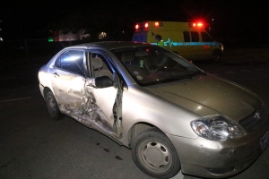 Dos auto a keda basta kibra den accidente na A. Lacle Blvd