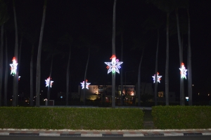 Aruba su rotondenan decora den ambiente di fin di aña 