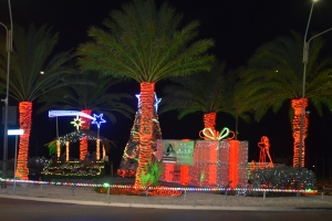 Aruba su rotondenan decora den ambiente di fin di aña 