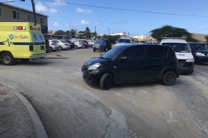 Accidente na Palm Beach cu señora na estado envolvi