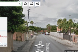 Awor por mira Corsou via Google Street View tambe  