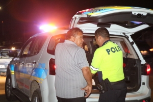 Homber bou influencia ta causa accidente na Seroe Blanco