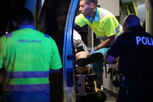 Hoben riba brommer herida despues cu auto a sali su dilanti