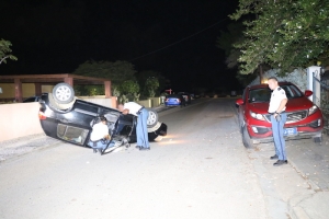 Chauffeur ta bolter cu auto na Ponton y bandona sitio