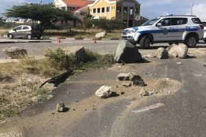 Bestia den auto a causa cu dama a bolter cu auto riba Sasakiweg