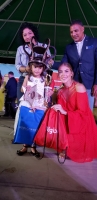 Xenon Daal y Kitai de Jong ganadornan Festival Dande Infantil y Hubenil 