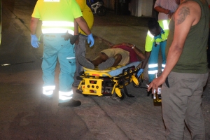 Accidente di brommer na Ponton