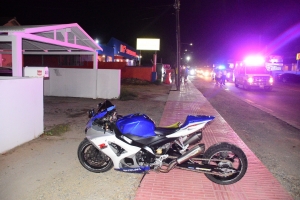 Accidente di brommer na Ponton