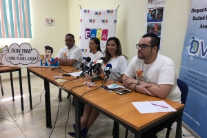 DVG ta lidera campaña pa carnaval ‘Mi Escogencia, tin consecuencia’