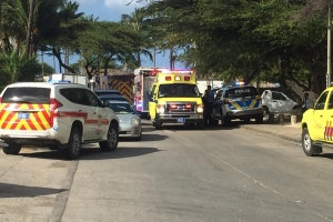 Explosion den cushina di highrise hotel riba Palm Beach