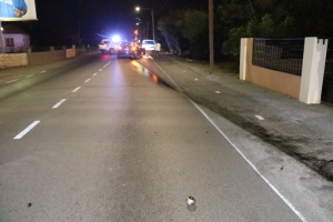 Accidente di trafico cu impacto fuerte na Savaneta