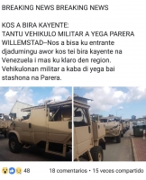 Comandante MKZ: Anacondanan militar no tin di haber cu situacion Venezuela 