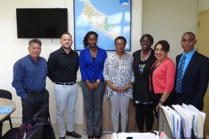 Delegacion di PAHO/WHO Trinidad & Tobago a reuni cu DVG 