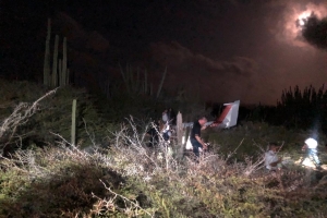 Falta di gasoline por ta causa cu avioneta a cay na Calabas