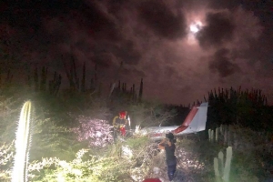 Avioneta accidenta tabata procedente di St Domingo   