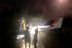 Avioneta accidenta tabata procedente di St Domingo   