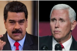 Pence: Unico cos pa discuti cu Maduro ta su salida di Venezuela!