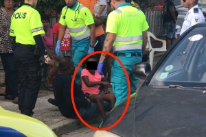 Mucha leve herida ora auto a dal den dje na Fiyostraat