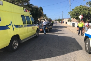 Mucha leve herida ora auto a dal den dje na Fiyostraat