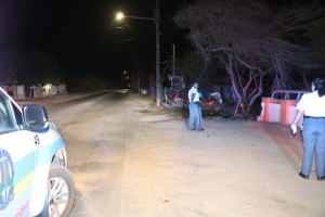 Chauffeur ta bolter auto den accidente na Seroe Biento 