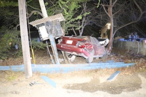 Chauffeur ta bolter auto den accidente na Seroe Biento 