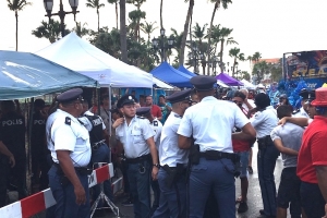 Polis a detene 29 hende durante parade grandi na Playa