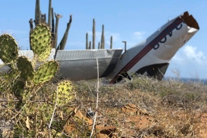 Bomberonan a desmantela avioneta accidenta na Calabas 