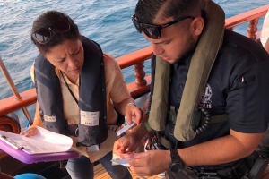 Grupo di studiante  di polis cu proyecto di “Water”