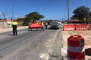 DOW a cera caminda na Caya Frans Figaroa pa traha rotonde