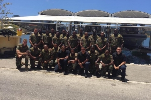 Militarnan di Aruba y Corsou ta reforsa Warda Costa riba laman awor