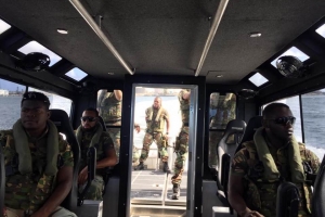 Militarnan di Aruba y Corsou ta reforsa Warda Costa riba laman awor