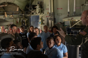 Hurricane Hunter Hercules tabata di bishita na Aruba