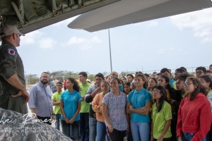Hurricane Hunter Hercules tabata di bishita na Aruba