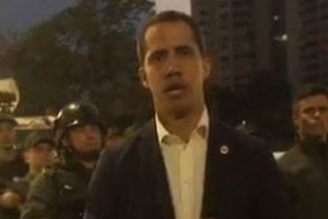 Juan Guaidó a yama militarnan na Venezuela pa uni cune 