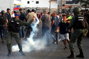 Juan Guaidó a yama militarnan na Venezuela pa uni cune 
