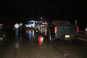 Chauffeur bebi a dal den auto di policial cu luznan cendi
