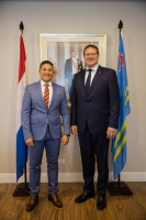 Patrick vd Biezen a huramenta como Fiscal na Ministerio Publico