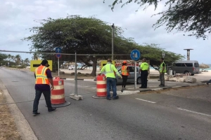 DOW a cera cruzada na altura di Oceania, pa traha otro rotonde