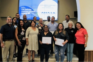 AHATA a premia ganadonan di campaña di conscientisacion  