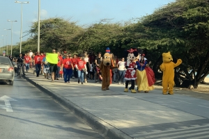 Otro grupo a manifesta contra abuso di mucha