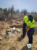 Polis a multa doño di dump illegal na Sabana Basora 