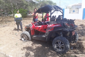 Turista a accidenta cu UTV na Pos Abou