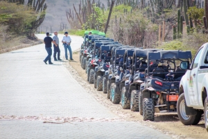 Polis a tene control pisa riba vehiculonan ATV y UTV