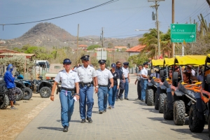Polis a tene control pisa riba vehiculonan ATV y UTV