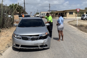 Falta di preferencia a causa accidente na Sero Pita