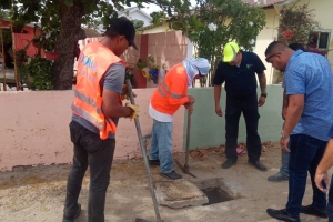 Problema di tubo kibra na Pos Chiquito tin atencion di autoridadnan competente